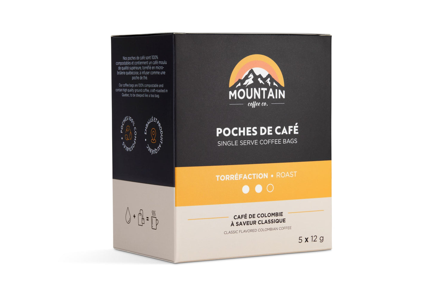 BOÎTE DE 5 POCHES - TORRÉFACTION MOYENNE