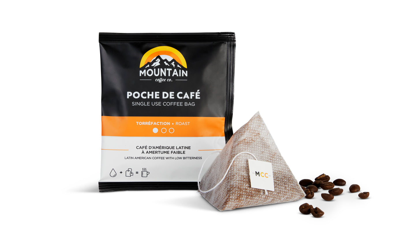 BOX OF 10 SINGLE SERVE COFFEE BAGS - LIGHT ROAST