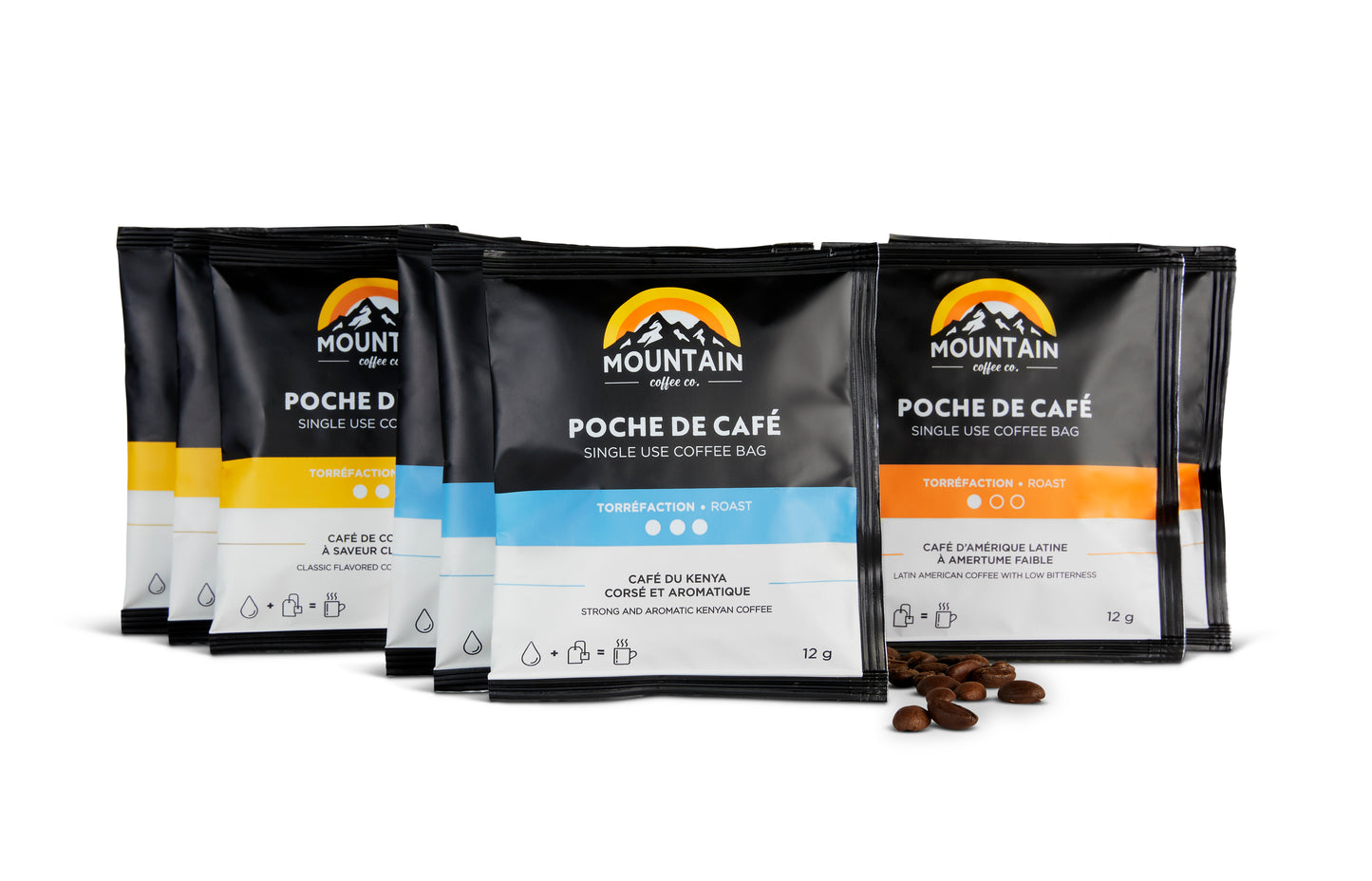 DISCOVERY PACK - MIXED PACK OF 8 SINGLE SERVE COFFEE BAGS