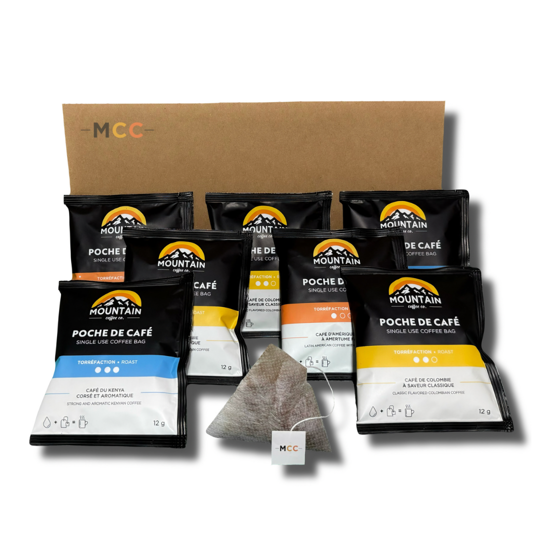 DISCOVERY PACK - MIXED PACK OF 8 SINGLE SERVE COFFEE BAGS